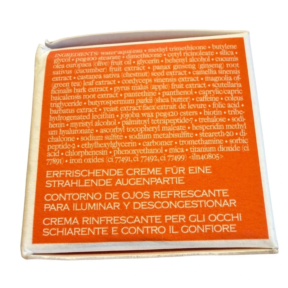 Origins GinZing Refreshing Eye Cream to Brighten and Depuff .5 mL
